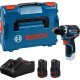 BOSCH GSR 12V-32 PROFESSIONAL Aku vrtací šroubovák, 2× 3,0 Ah, L-BOXX 06019N7007