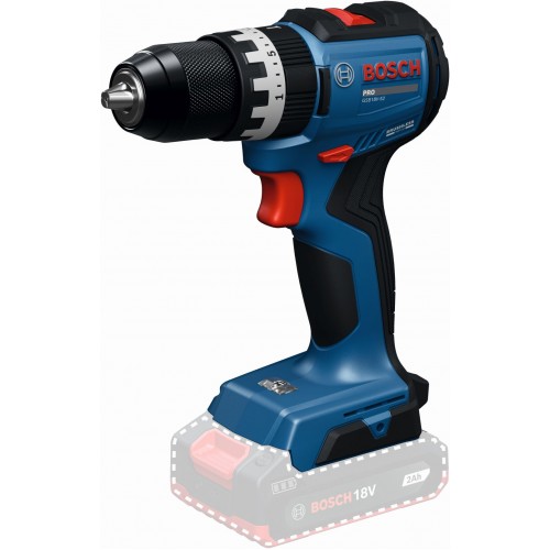 BOSCH GSB18V-52 PROFESSIONAL Aku příklepový vrtací šroubovák, bez aku 06019S0120