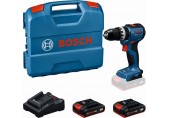 BOSCH GSB18V-52 PROFESSIONAL Aku příklepový vrtací šroubovák, 2x 2,0Ah, L-Case 06019S0123