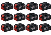 BOSCH GBA PROFESSIONAL 18 V Sada 12ti baterií 5,0 Ah 0602494003