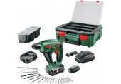 BOSCH Uneo Maxx 18 Li Aku kombinované kladivo (2x1,5 Ah) + Systembox 060395230K