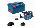 BOSCH GBH 18V-26 F Aku vrtací kladivo + GDE 18V-16, 2x Aku 5,5Ah; GAL 1880 061191000G