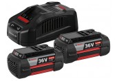 BOSCH 2× GBA 36V 6.0AH + GAL 3680 CV PROFESSIONAL Startovací sada 1600A00L1U