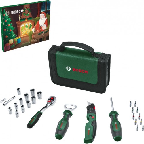BOSCH Sada ručního nářadí s adventním kalendářem 2023 1600A02W7T