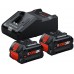 BOSCH Startovací sada 2 x ProCORE18V+ 8.0Ah + GAL 18V-160 1600A02X03