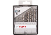 BOSCH Sada spirálových vrtáků do kovu HSS-G, Robust Line, 135° 1,5–6,5 mm, 13 kusů 2607010538