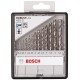 BOSCH Sada spirálových vrtáků do kovu HSS-G, Robust Line, 135° 1,5–6,5 mm, 13 kusů 2607010538