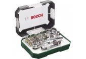 BOSCH 26dílná sada šroubovacích bitů a ráčen 2607017322