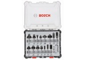 BOSCH Smíšená sada tvarových fréz s vřetenem O 8 mm, 15 ks 2607017472