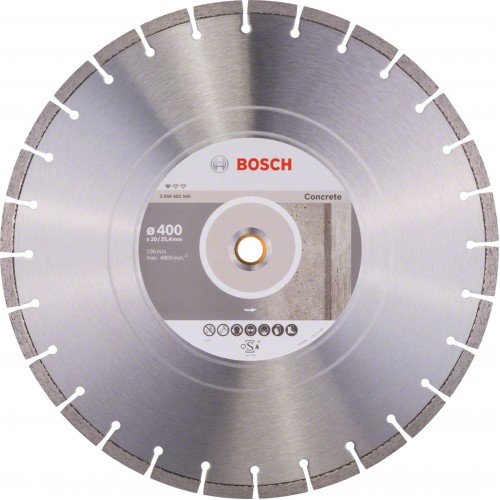 BOSCH Standard for Concrete Diamantový dělicí kotouč 400x20mm 2608602545