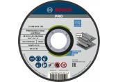 BOSCH Řezací kotouč PRO Stainless Steel and Metal, 115 × 1,6 × 22,23mm, rovný 2608603170