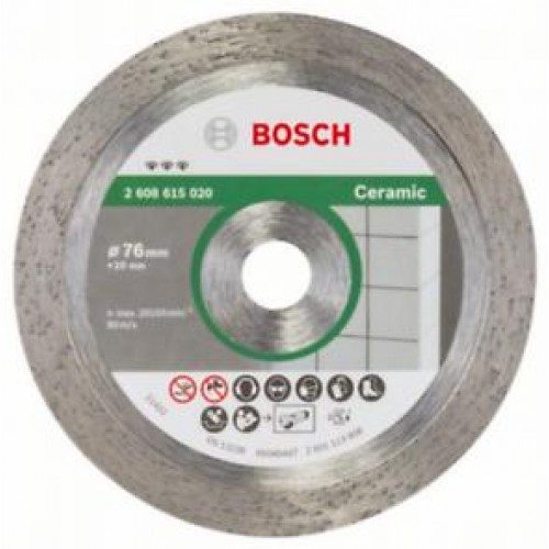 BOSCH Best for Ceramic Diamantový kotouč, 76 x 10 x 1,9 x 10 mm 2608615020