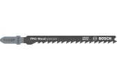 BOSCH Pilový plátek pro přímočaré pily PRO Wood precise T144DP 100 mm, 3 ks 2608633A31