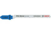 BOSCH Pilový plátek pro přímočaré pily PRO Metal curve T118EOF, 83 mm, 5 ks 2608634237