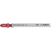 BOSCH Pilový plátek pro přímočaré pily PRO Plastics PVC clean T102H, 100 mm, 5 ks 2608667446