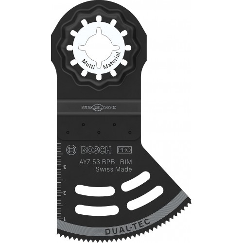 BOSCH Víceúčelový list PRO AYZ 53 BPB pro multifunkční nářadí, 53 × 40 mm 2608669116