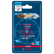 BOSCH Víceúčelový řezný kotouč EXPERT Carbide Multi Wheel 76 mm, 10 mm 2608901196