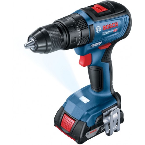 BOSCH GSB 18V-50 PROFESSIONAL Akumulátorový kombinovaný šroubovák, L-CASE 06019H5103