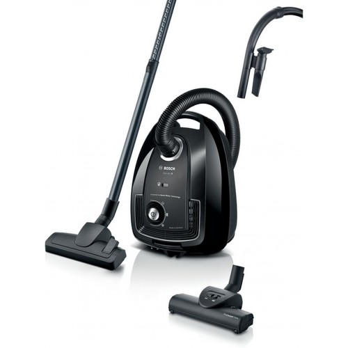 Bosch Serie 4, Sáčkový vysavač, černá BGB38BA3T