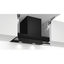 BAZAR Bosch Serie 6, Vestavný odsavač par, 60 cm, černé sklo DBB67AM60 POŠKOZENÉ!!