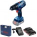 BOSCH GSR 180-LI PROFESSIONAL Akumulátorový vrtací šroubovák, 18V, 2x 2.0Ah 06019F8109