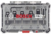 BOSCH Sada fréz s 1/4" vřetenem Trim&Edging, 6 ks 2607017470