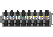 BOSCH Smíšená sada PRO Impact PH1/PH2/PZ1/PZ2/T15/T20/T25/T30, 25 mm, 8 ks 2608521U61