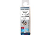 BOSCH Vrták do kovu PRO Metal HSS-G standardní délky, 1,8 × 22 × 46 mm, 10 ks 2608585473