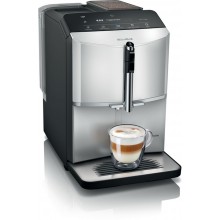 SIEMENS Plně automatický kávovar, EQ300, stříbrná "daylight", nádržka na vodu TF303E01