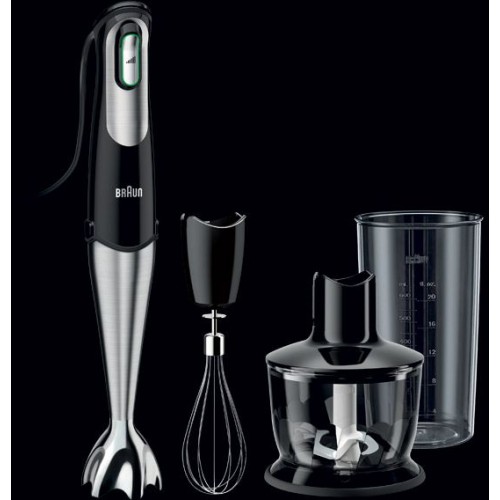 BRAUN Tyčový mixér Multiquick 7 MQ 735 Sauce, černá/nerez 41001249