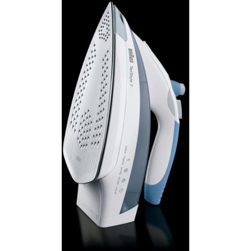 BRAUN Napařovací žehlička TexStyle 7 TS 765 A, šedá/modrá 41001268 BRAUN Napařovací žehlička TexStyle 7 TS 765 A, šedá/modrá 41001268