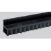 Hexaself - Brickslot 1 m plastový žlab s plastovým štěrbinovým nástavcem,