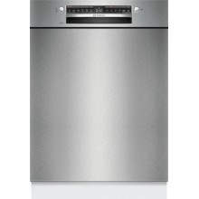 Bosch Serie 4, Podstavná myčka nádobí, 60 cm, Broušená ocel SMU4HVS00E