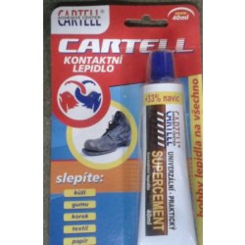 CARTEL Supercemen lepidlo na boty 40 ml