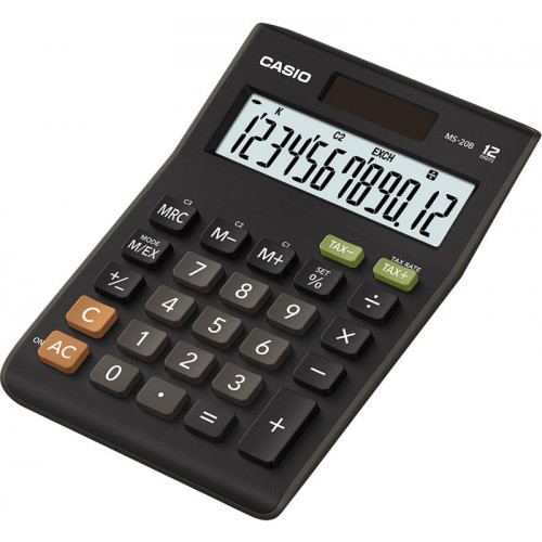 CASIO MS 20 B S (TAX+EXCHANGE) Kalkulačka 45010141
