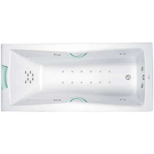 TEIKO Vana Columba obdélníková 160 x 75 cm - HTP systém ECO HYDRO V212160N04T04211