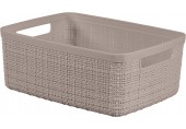CURVER JUTE S 5L Košík 27 x 20 x 11 cm, taupe 01904-382