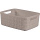 CURVER JUTE S 5L Košík 27 x 20 x 11 cm, taupe 01904-382