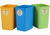 CURVER ECO Friendly 3x25L Set košů na tříděný odpad (modrá, zelená, žlutá) 02174-999
