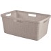 CURVER JUTE 46L Koš na čisté prádlo 59 x 39 x 26 cm, taupe 08091-308