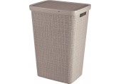 CURVER JUTE 58L Koš na špinavé prádlo 43 x 34 x 60 cm, taupe 08093-382
