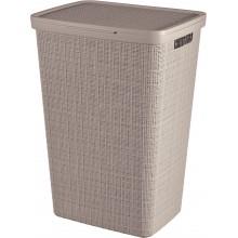 CURVER JUTE 58L Koš na špinavé prádlo 43 x 34 x 60 cm, taupe 08093-382