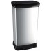 CURVER DECO BIN 50L Odpadkový koš 39 x 29 x 73 cm stříbrný 02162-582