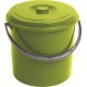 CURVER kbelík s víkem 16 l zelený 03208-114