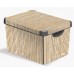 VÝPRODEJ CURVER box úložný dekorativní L BAMBOO, 25 x 39,5 x 29,5 cm, R__04711-D67 ODŠTÍPLÝ KUS PLASTU NA VÍKU