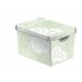 VÝPRODEJ CURVER ROMANCE box úložný dekorativní L, 39,5 x 29,5 x 25cm,, 04711-D64 BEZ VÍKA
