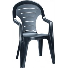 ALLIBERT BONAIRE zahradní židle, 56 x 57 x 92 cm, grafit 17180277