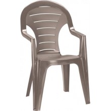 ALLIBERT BONAIRE zahradní židle, 56 x 57 x 92 cm, cappuccino 17180277
