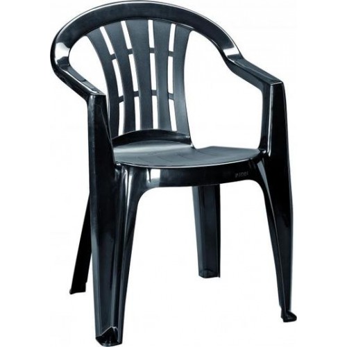 CURVER CUBA zahradní židle, 56 x 58 x 79 cm, grafit 17180005
