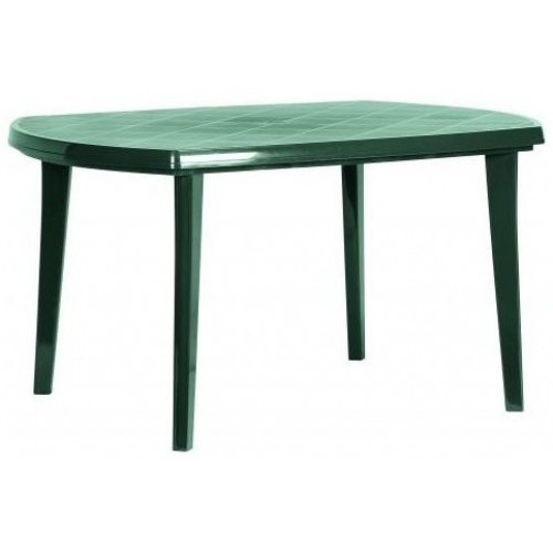 CURVER ELISE stůl 137 x 90 x 73 cm, tmavě zelená 17180054